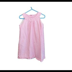 Gymboree Pink Seersucker Summer Dress